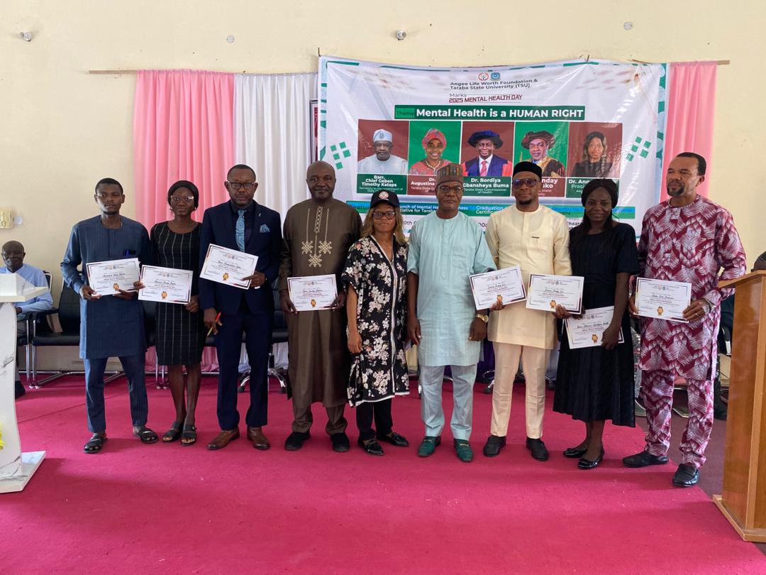 Angee Life Worth Foundation Hosts Milestone Event on Mental Health Education and Wellness on 10th October, 2025 – Jalingo, Taraba State